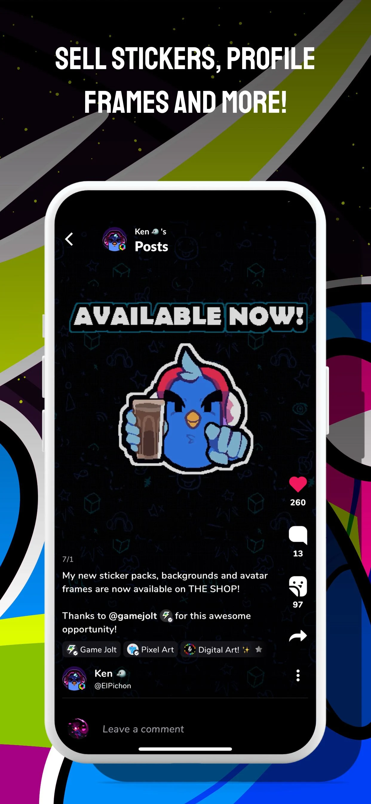 Game Jolt screenshot